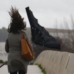 Hay alerta por viento en varias provincias andaluzas..EFE/Salas