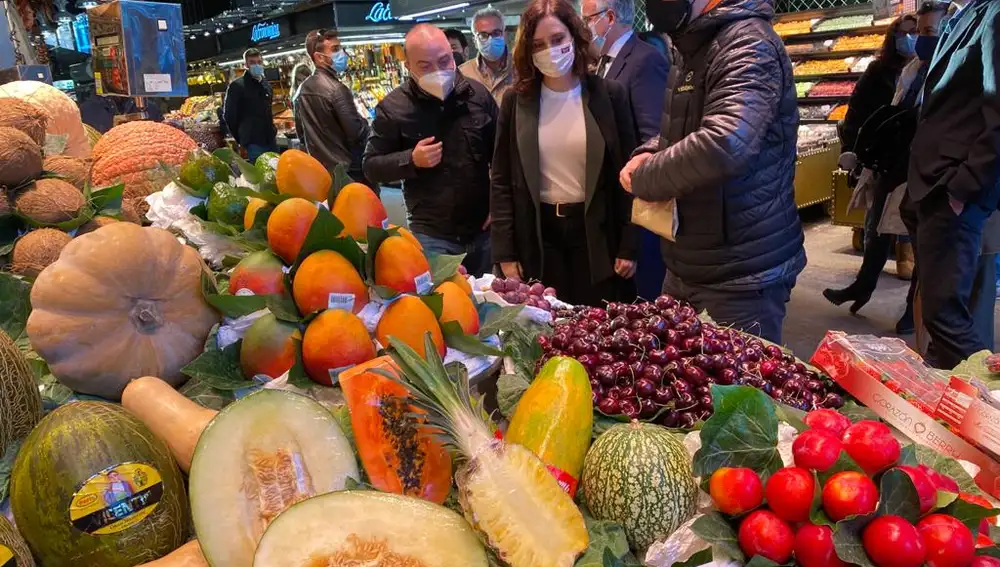 Isabel Díaz Ayuso en Barcelona