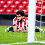 Raul García con el Athletic.