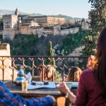 Vista de la Alhambra desde el Albaicín