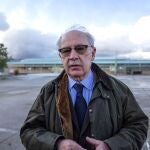 Rodrigo Rato cuando abandonando la prisión de Madrid en la que cumplía condena por el uso indebido de tarjetas de crédito