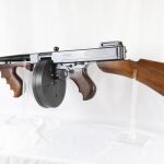Una metralleta Thompson como las empleadas en la masacre de San Valentín