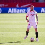 Aleix Vidal con el Sevilla.