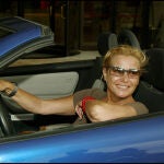 Maite Zaldívar, nada más conocerse la relación de su marido, Julián Muñoz, e Isabel Pantoja. 24/05/03MARBELLA