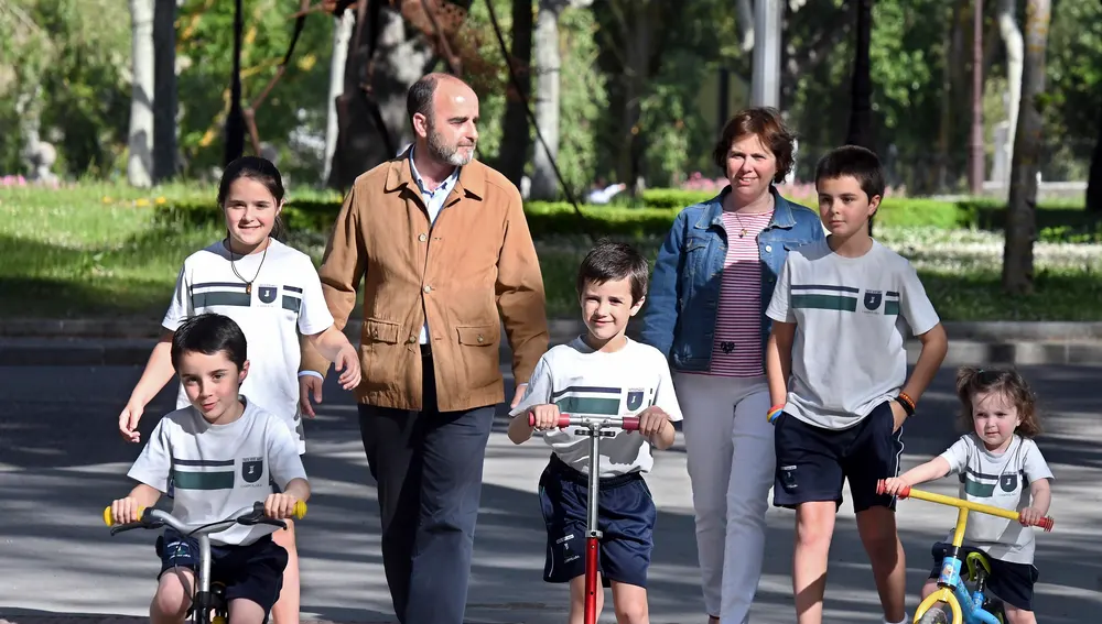 Familia numerosa de Burgos