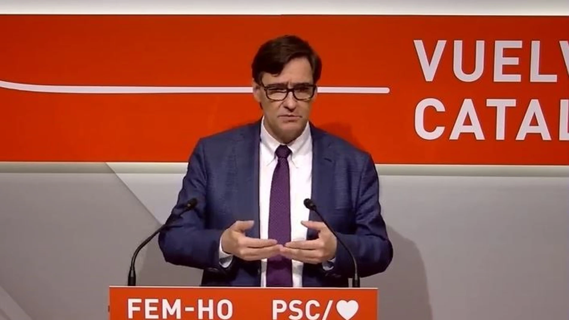 El cabeza de lista del PSC a las elecciones de este 14F, Salvador IllaPSC