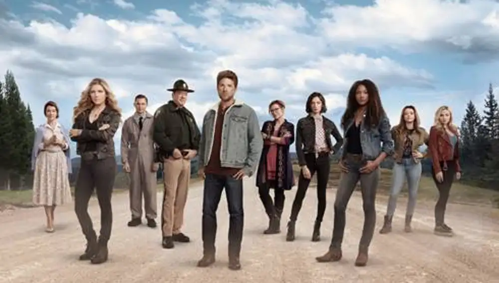 Imagen del reparto de Big Sky