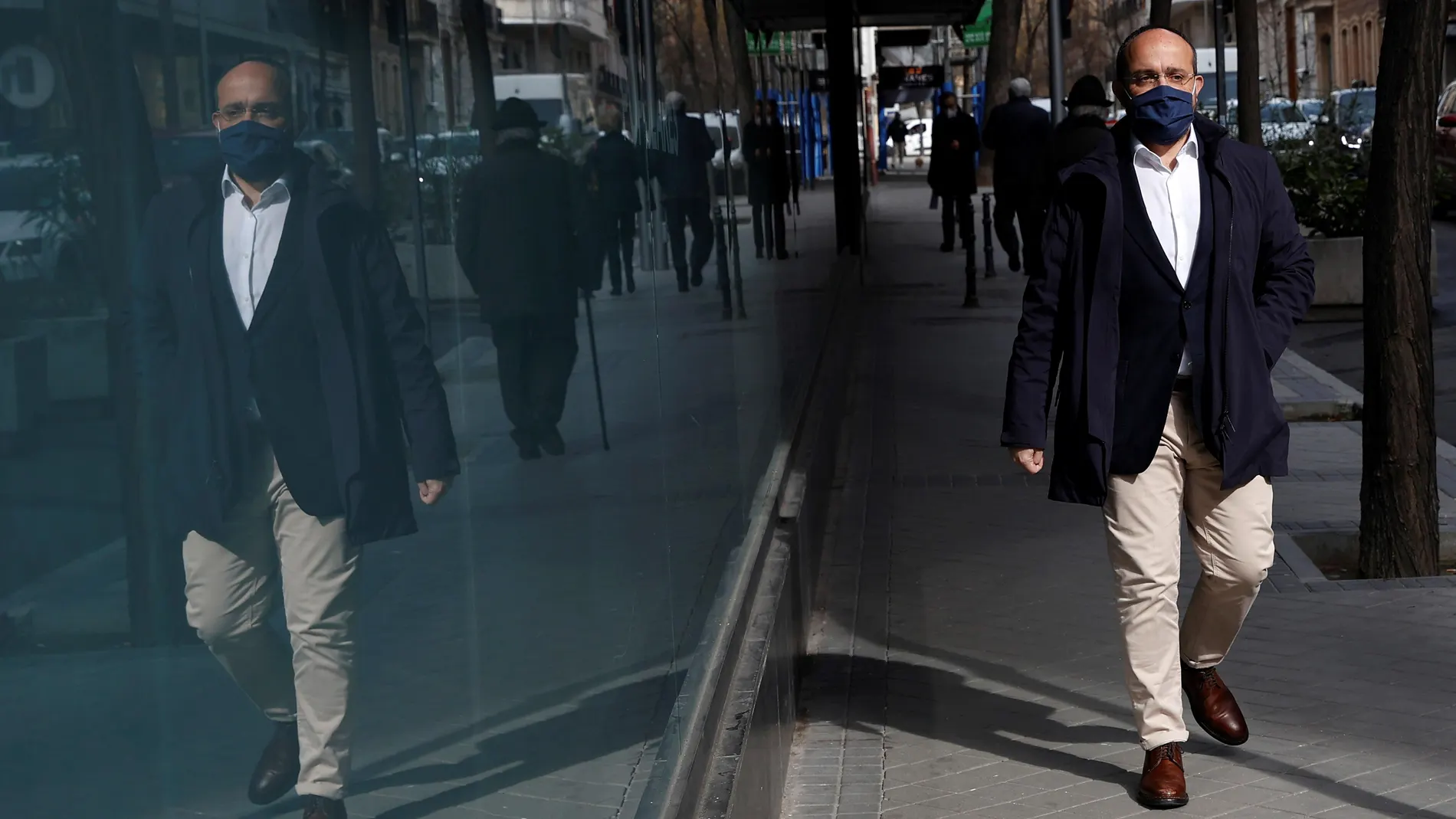El presidente del PP de Cataluña, Alejandro Fernández Álvarez.