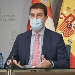 El consejero de la Presidencia de Castilla y León, Ángel Ibáñez