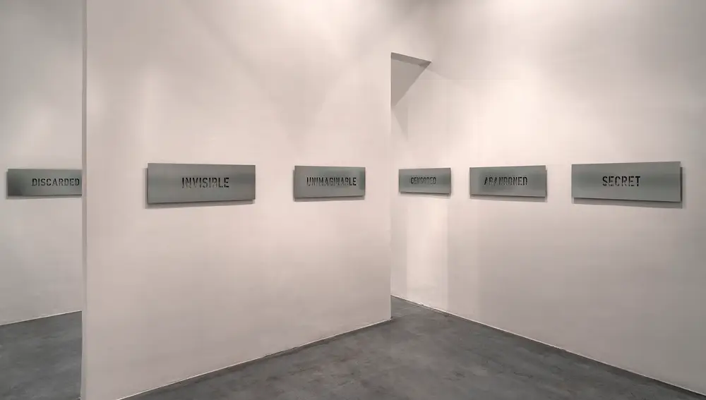 Obra de Ignasi Aballí