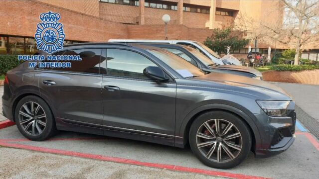 "El Piojo" ya había robado este Audi para dar un "palo" en La Moraleja que, según él, iba a ser recordado en años
