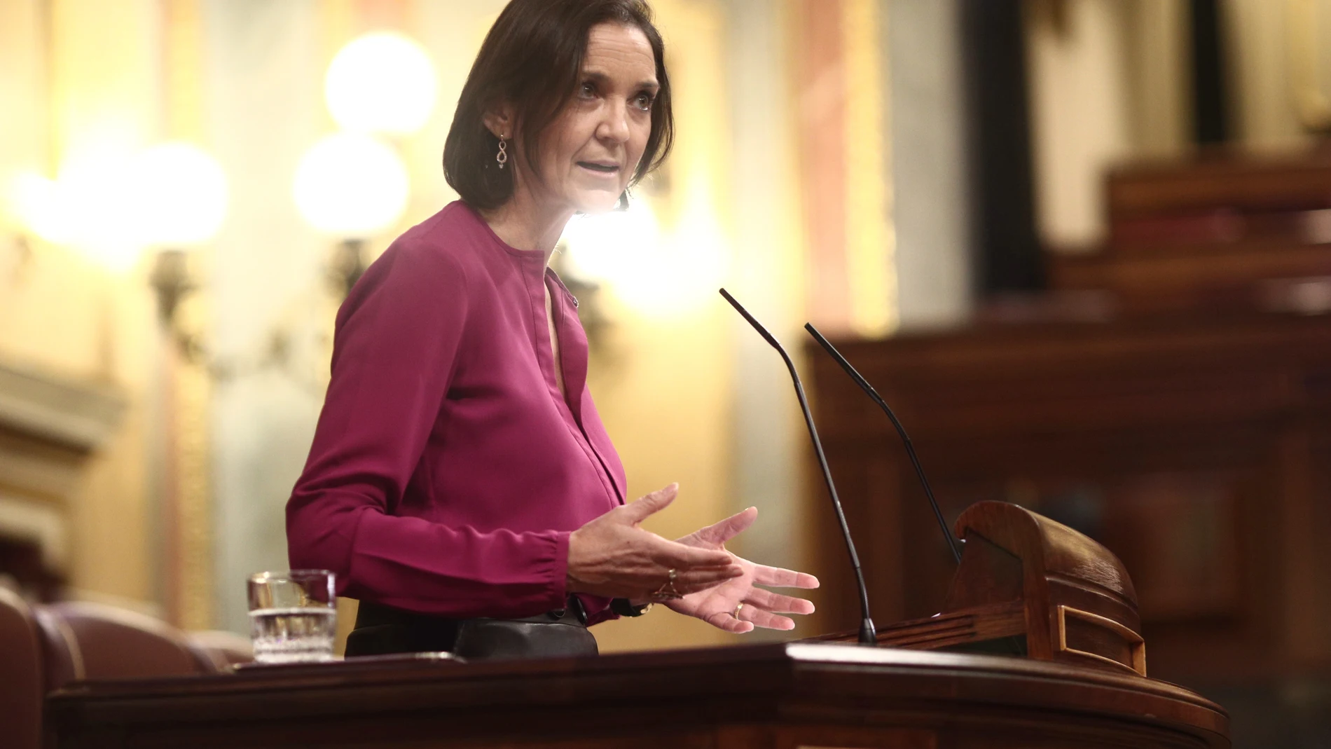 La ministra de Industria, Comercio y Turismo, Reyes Maroto