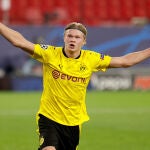 Erling Haaland fue una pesadilla para la defensa del Sevilla