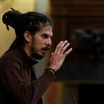 El diputado de Unidas Podemos Alberto Rodríguez