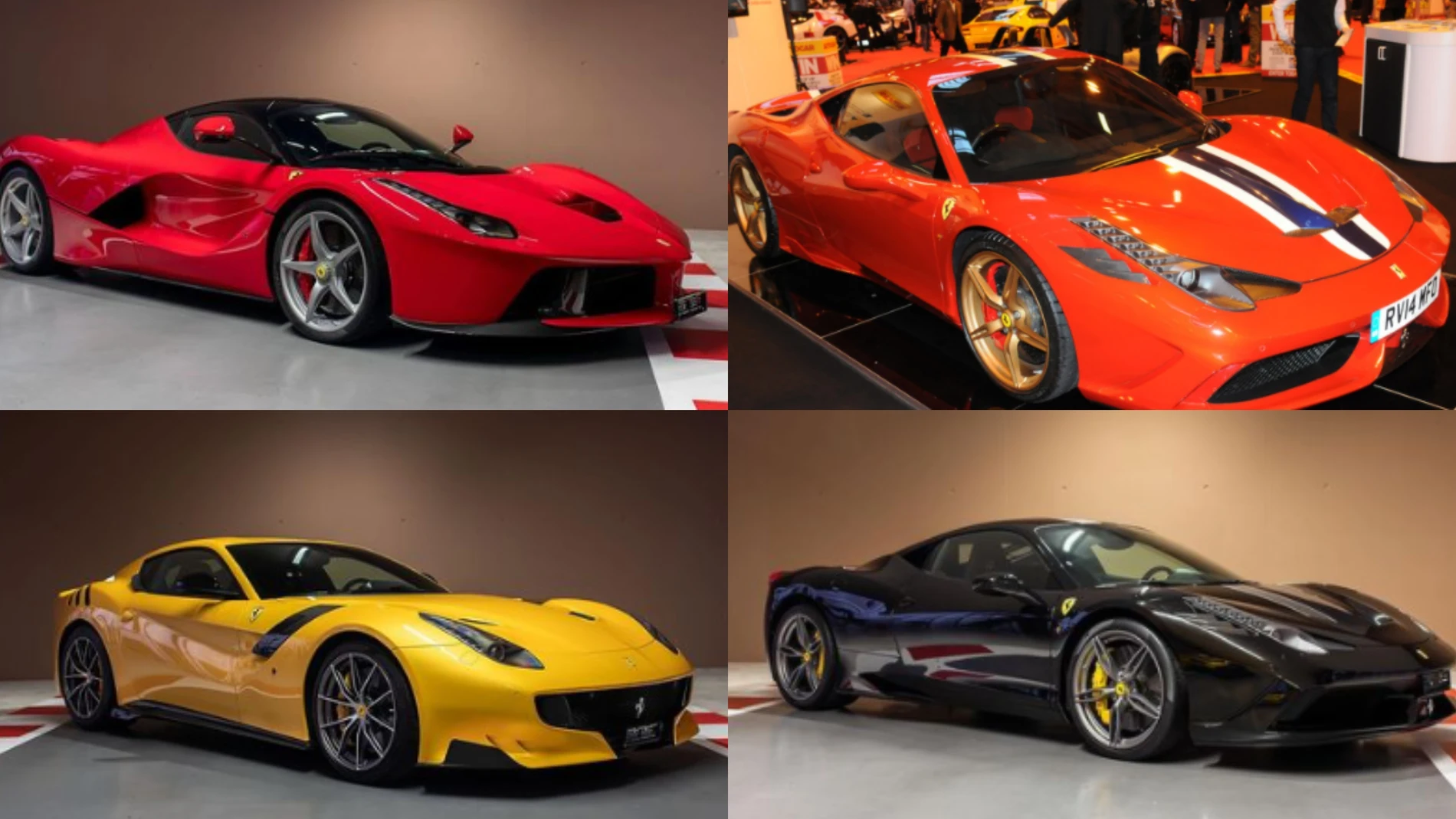 La fantástica colección de coches de Sebastian Vettel