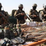 Fuerzas afganas participan en una operación militar contra los talibanes en Helmand