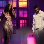 Rosalía junto a Bad Bunny en directo