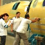 Trabajadores del sector aeronaútico