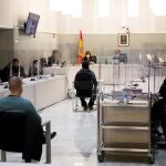 Los dos acusados, durante el juicio que se celebró en la Audiencia Nacional por el asesinato del empresario Ignacio Uría