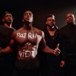 Yotuel en el centro con otros músicos cubanos que participan en la canción "Patria y Vida"