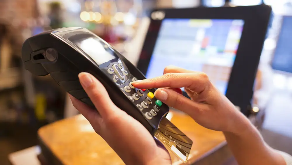 Pago con tarjeta de crédito en comercios