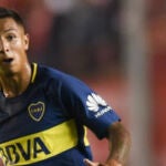 Agustín Almendra con Boca Juniors.