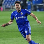 Jaime Mata con el Getafe.