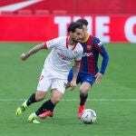 Suso con el Sevilla.