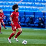 Aridane Hernández con Osasuna.