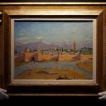 Pintura que Winston Churchill pintó y regaló a Franklin D. Roosevelt