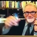El director David Fincher, que celebró con un buen chupito cada premio que iba perdiendo "Mank" en favor de "Nomadland"
