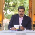 El dictador Nicolas Maduro en Caracas