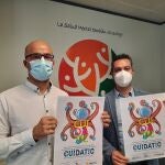 Ángel Lozano y David Cortejoso durante la presentación de este nuevo proyecto