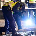 La Policía investiga en uno de los lugares en los que el joven afgano atacó en Vetlanda