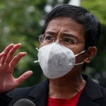 La periodista filipina Maria Ressa