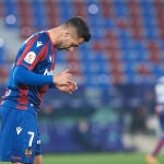 Sergio León con el Levante.