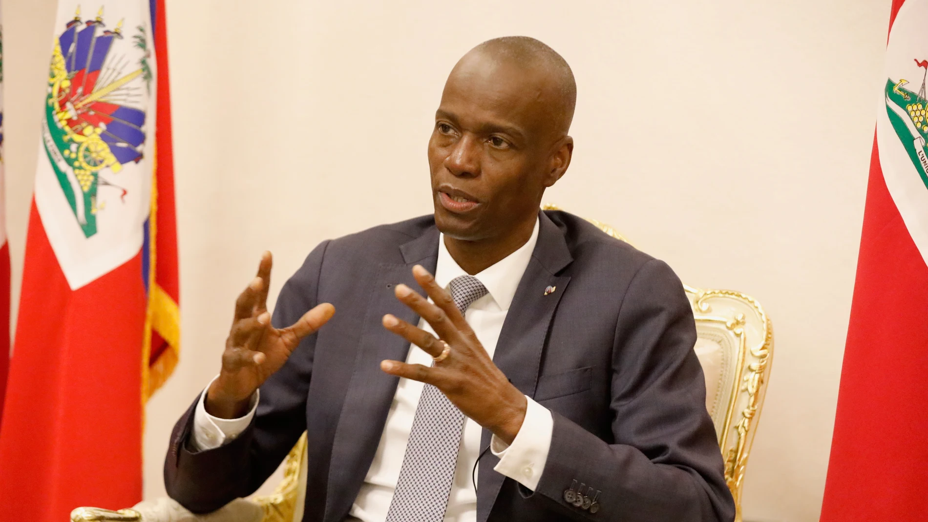 El presidente de Haití Jovenel Moise