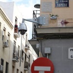 Una de las cámaras de seguridad instaladas en Tetuán