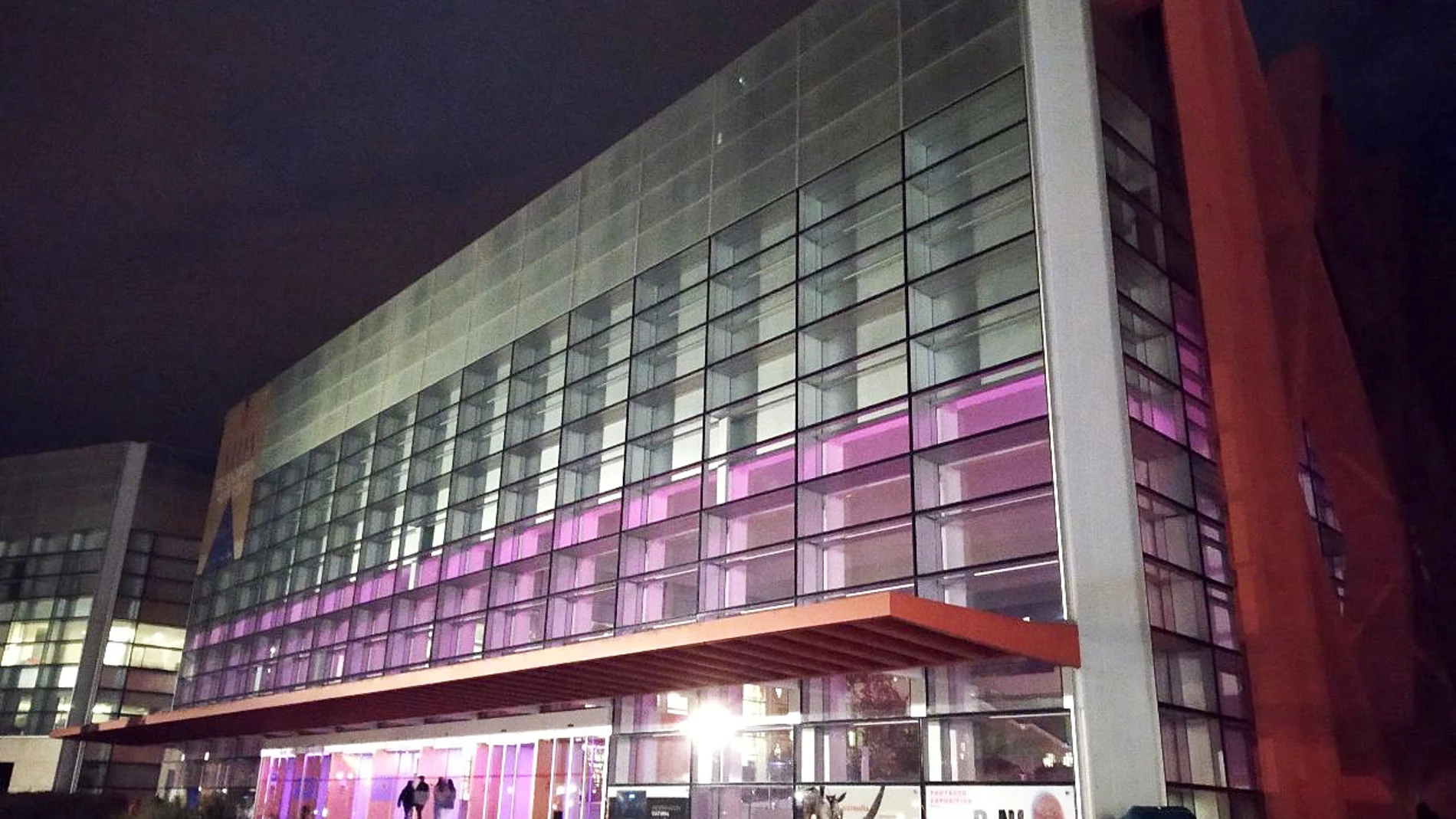 El Museo de la Evolución Humana de Burgos volverá a iluminarse de morado por el Día de la Mujer