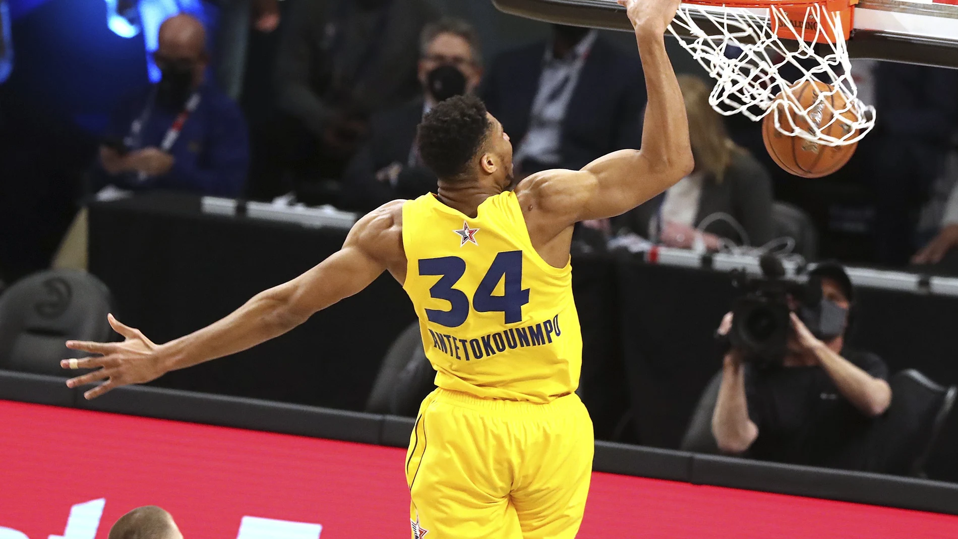 Giannis Antetokounmpo fue el MVP del All-Star Game 2021 celebrado en Atlanta.