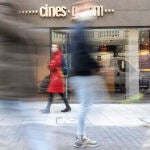 Fachada de los cines Golem, en Madrid