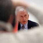 Manuel Bretón, presidente de Cáritas España, hizo ayer balance de este difícil año