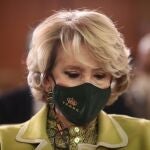 La expresidenta de la Comunidad de Madrid Esperanza Aguirre