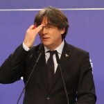 El expresidente de la Generalitat Carles Puigdemont