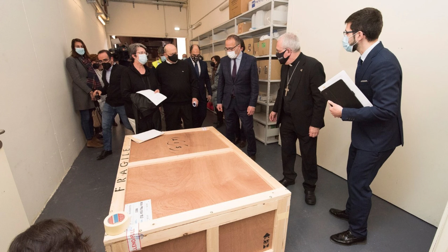 Las piezas devueltas se encontraban hasta ahora en el Museo Diocesano y Comarcal de Lleida