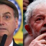 Jair Bolsonaro y Lula da Silva, en imágenes de archivo