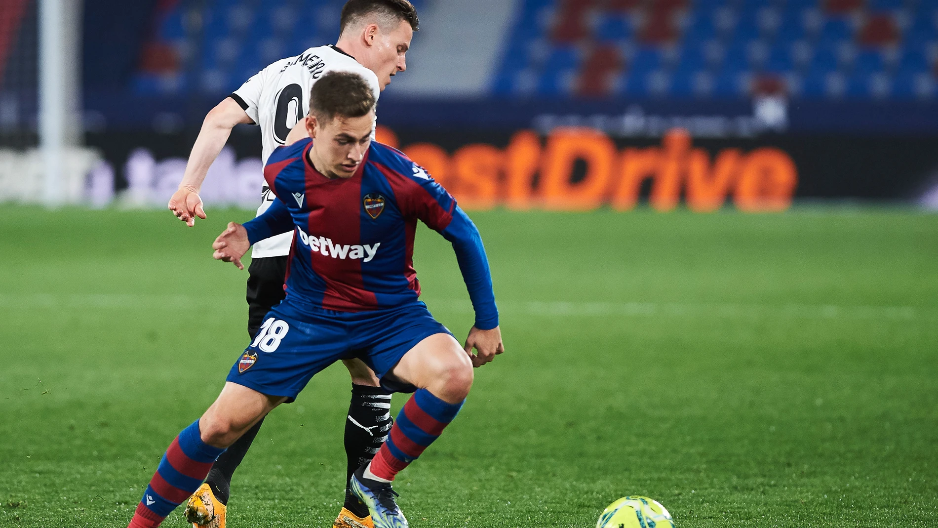 Jorge de Frutos con el Levante.