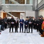 La firma de la renovación del convenio entre Helvetia Seguros y RFEBM ha tenido lugar en la sede de Helvetia Seguros en Madrid.