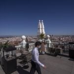 Vista de Madrid desde la terraza de uno de sus hoteles