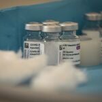 Varios viales con la vacuna de AstraZeneca contra la Covid-19